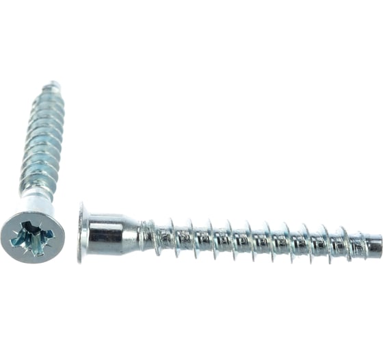 Шурупная стяжка Element 7,0x50 PZ белый цинк 15 шт 020760