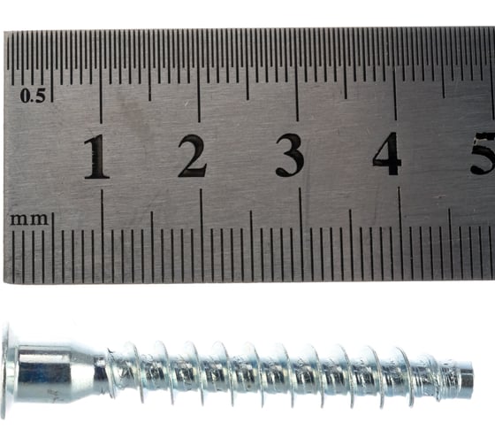Шурупная стяжка Element 7,0x50 PZ белый цинк 15 шт 020760