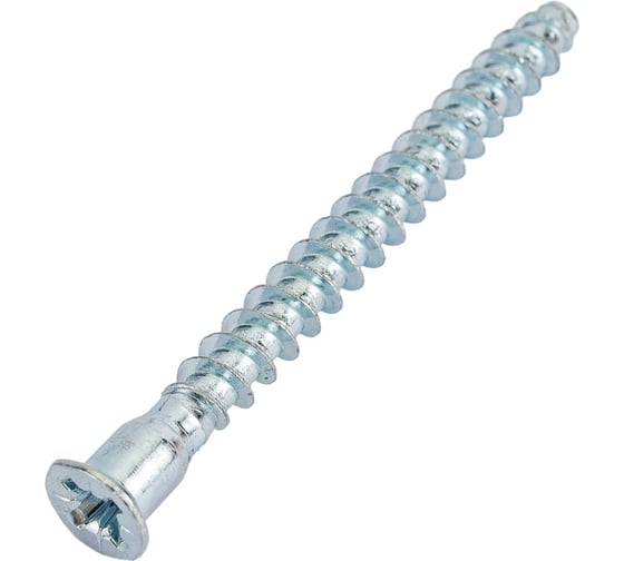 Шурупная стяжка Element 7,0x70 PZ белый цинк 40 шт 085470