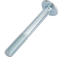 Мебельный болт с усом Element DIN 607 8x60 белый цинк 20 шт 244340