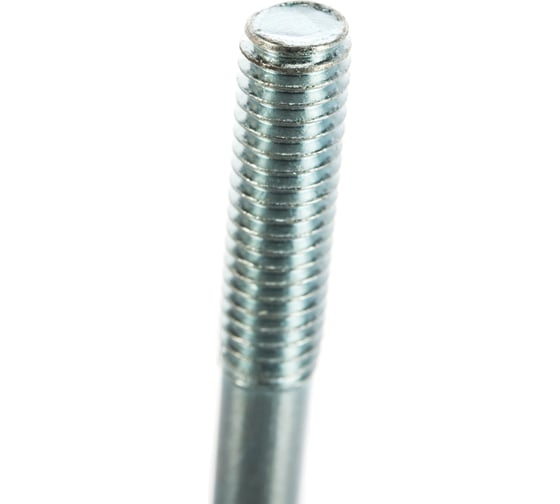 Мебельный болт с усом Element DIN 607 6x40 белый цинк 40 шт 244310