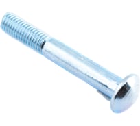 Мебельный болт с усом Element DIN 607 6x50 с гайкой, белый цинк 8 шт 244440