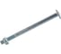 Мебельный болт с усом Element DIN 607 8x100 с гайкой, белый цинк 2 шт 244500 1