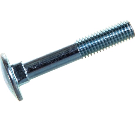 Мебельный болт Element DIN 603 10x60 белый цинк 10 шт 102850