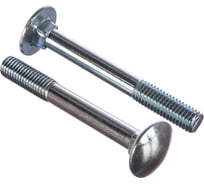 Мебельный болт Element DIN 603 10x80 белый цинк 10 шт 102860