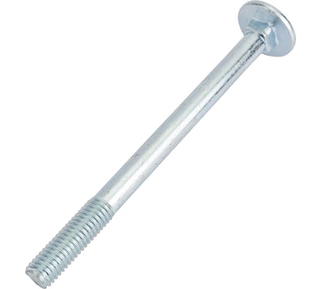 Мебельный болт Element DIN 603 8x100 белый цинк 10 шт 102820