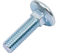 Мебельный болт Element DIN 603 8x30 белый цинк 30 шт 102740