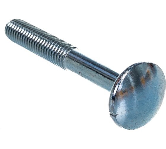 Мебельный болт Element DIN 603 8x60 белый цинк 20 шт 102780