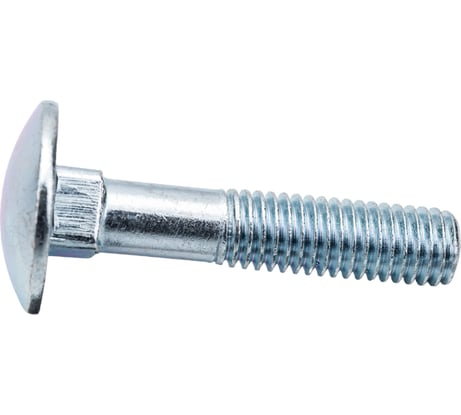 Мебельный болт Element DIN 603 8x40 белый цинк 30 шт 102750