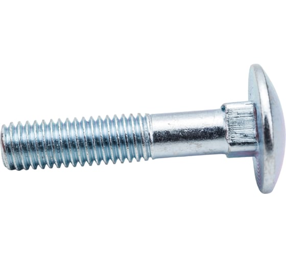 Мебельный болт Element DIN 603 8x40 белый цинк 30 шт 102750
