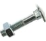 Мебельный болт Element DIN 603 10x50 с гайкой, белый цинк 2 шт 021280 3
