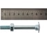 Мебельный болт Element DIN 603 10x80 с гайкой, белый цинк 2 шт 021240 5