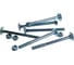 Мебельный болт Element DIN 603 6x70 с гайкой, белый цинк 6 шт 021430 3