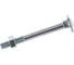 Мебельный болт Element DIN 603 8x70 с гайкой, белый цинк 4 шт 021360 2