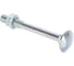 Мебельный болт Element DIN 603 8x70 с гайкой, белый цинк 4 шт 021360 3
