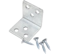 Мебельный уголок Невский Крепеж оцинк. 30х30х30х2 мм с шурупом 4 шт 922971