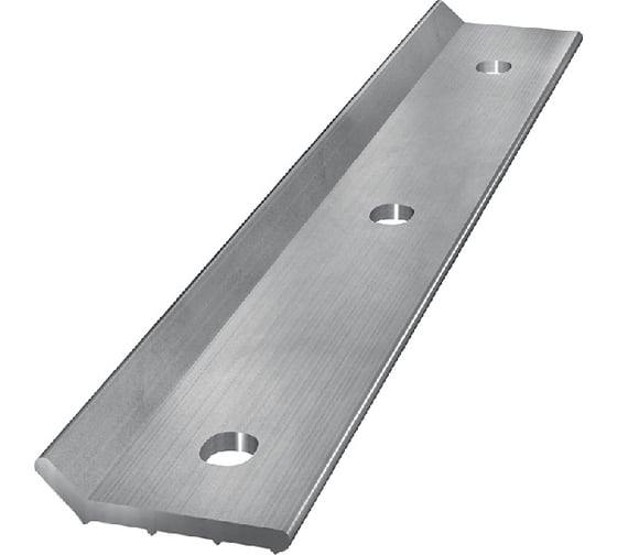 Алюминиевая краевая рейка Termoclip РА 1 3000х32х3,0 мм  214001