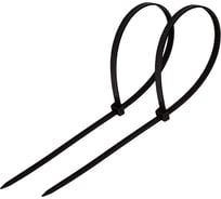 Нейлоновая стяжка REXANT 300x4,8 мм черная упак. 500 шт. 07-1303-05
