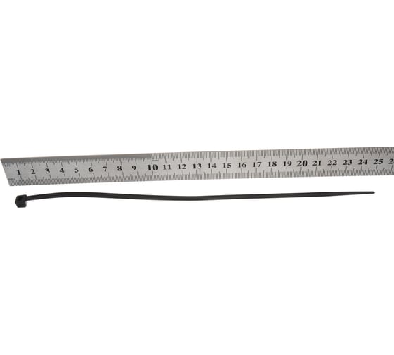 Нейлоновый хомут Smartbuy 4,8х250, черный 100 шт. SBE-CT-48-250-b