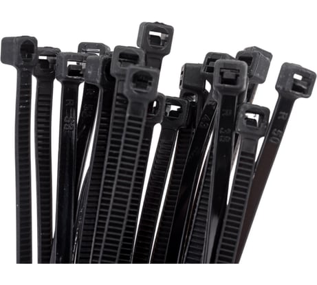 Нейлоновый хомут Smartbuy 3,6х250, черный 100 шт. SBE-CT-36-250-b