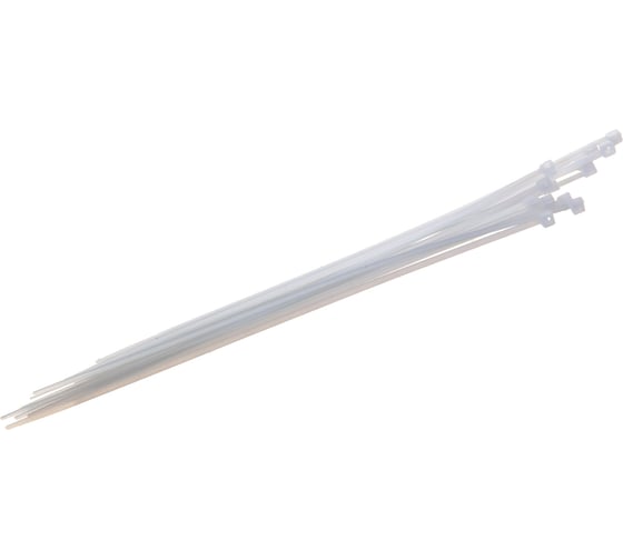 Нейлоновый хомут Smartbuy 2,5х200, белый 100 шт. SBE-CT-25-200-w