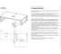 Набор кронштейнов для рaковины и столешницы Leman "Gland loft" черные 7.KM.GL.CH.2 5