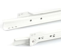 Направляющие роликовые Firmax длина 550 мм, белые, RAL9003, 4 части FRM0276.07MP