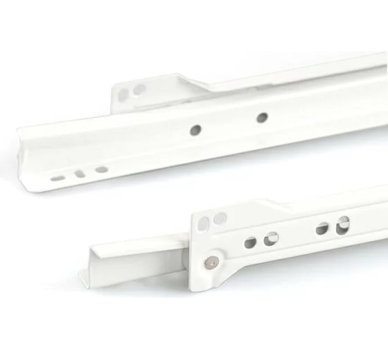 Направляющие роликовые Firmax длина 550 мм, белые, RAL9003, 4 части FRM0276.07MP 1