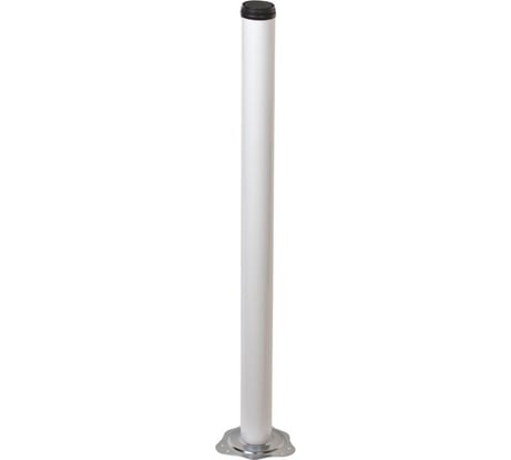 Регулируемая опора для стола Стройбат d 50x710 белый 1 шт 275650