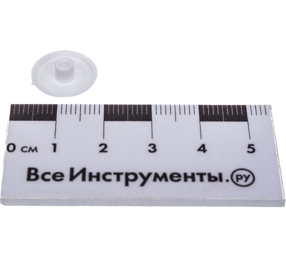 Заглушки на мебельную стяжку Element 7мм белый 50 шт 018790