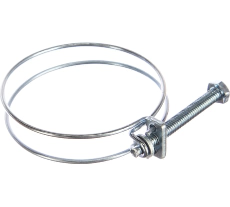 Проволочный хомут Стройбат 60-65мм цинк 350640