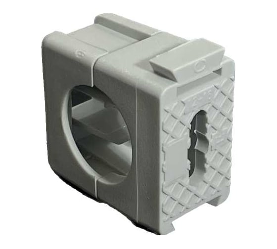 Фиксатор пластиковый для полипропиленовых труб Elematic 75 шт. ECAV 16 d=12-16 мм 13501016