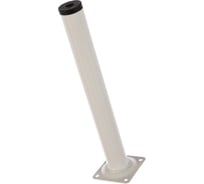 Мебельная ножка Стройбат d 30x250 белый 15 шт 275690