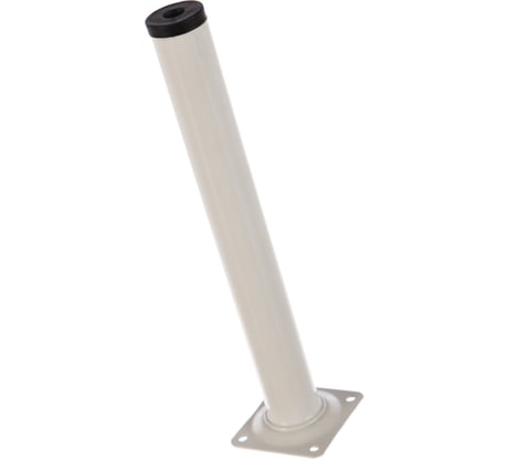 Мебельная ножка Стройбат d 30x250 белый 15 шт 275690