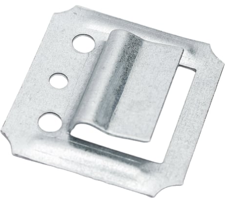 Крепеж для вагонки Стройбат 2мм белый цинк 100 шт 090161