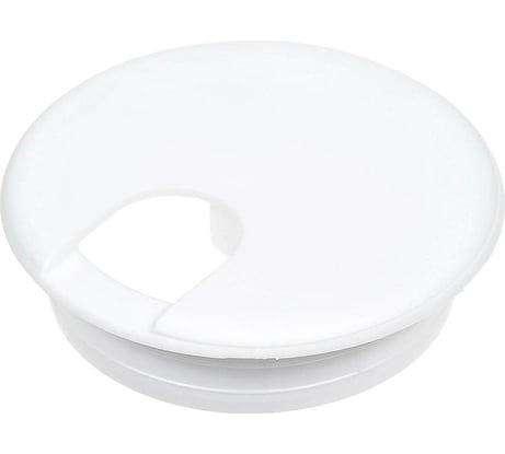 Пластиковая заглушка для стола Element кабель-канал, белый 1 шт 131110