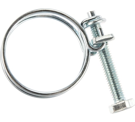 Проволочный хомут Стройбат 25-30мм цинк 2 шт 350500