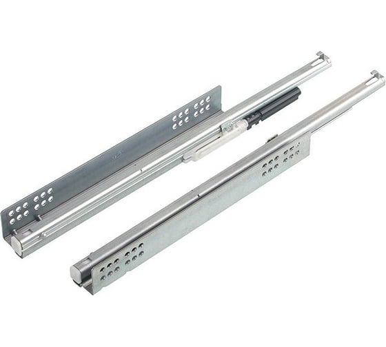 Направляющая Hettich Quadro с аморт. Silent System для ящ. 450 мм. п/выд. левая н. сп. 30 кг 9047751 1