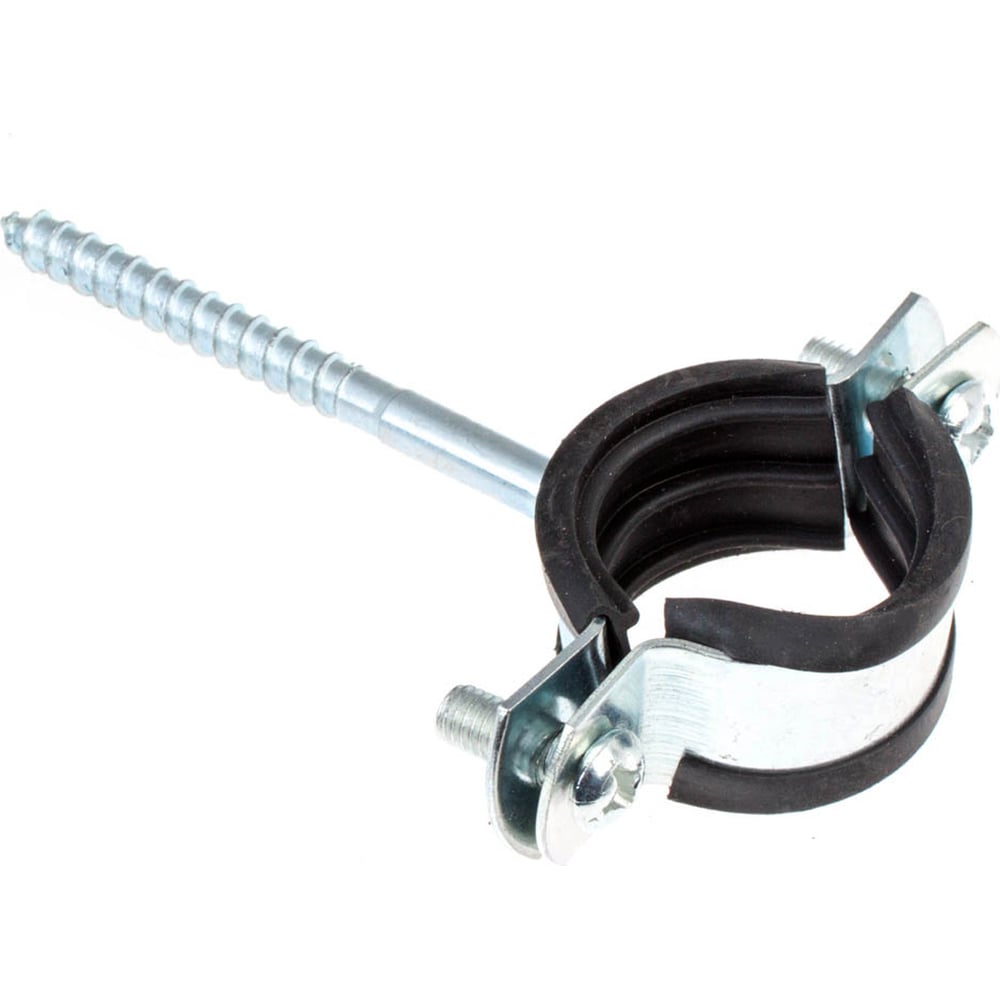 Хомут с шурупом WaterLine 1 32-35 мм белый цинк 1 шт 109960 - выгодная ...