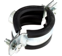Хомут с винтовым креплением WaterLine 1 32-35 мм белый цинк 1 шт 109880