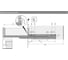 Направляющая для деревянных ящиков Hettich Quadro V6 SFD NL250 П/В левая ЕВ20 9049306 3