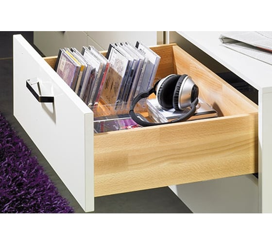 Направляющая Hettich Quadro с аморт. Silent System для ящ. 500 мм. п/выд. левая н. сп. 30 кг 9047770