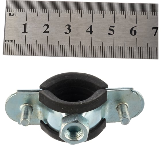 Хомут с винтовым креплением WaterLine 1/2 20-24 мм белый цинк 1 шт 109850