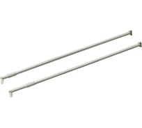 Рейлинги для выдвижного ящика Fit 400 мм без адаптера серый 03.004.400 GR