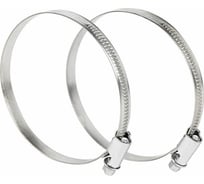 Кабельная стальная червячная хомут-стяжка REXANT 70-90 мм, 25 шт. 07-0670