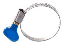 Обжимной хомут Госкреп из нерж. стали 32-50 мм с бабочкой 2 шт. 11-0011610