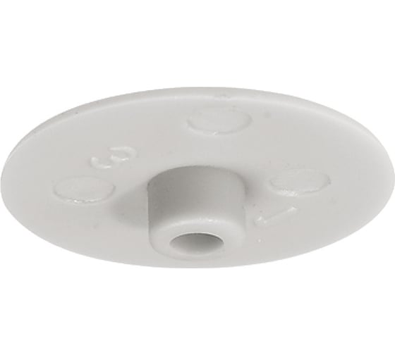 Заглушка Hafele MINIFIX 15 белая 100 штук 262.24.03X