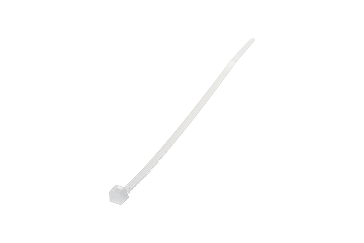 Хомут IEK 2.5x100, нейлон, белый, упаковка 100шт, ИЭК UHH31-D025-100 ...