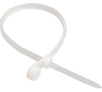 Хомут с отверстием для крепления IEK 100x3,5мм, 100шт, ИЭК UHH40-4-100-100