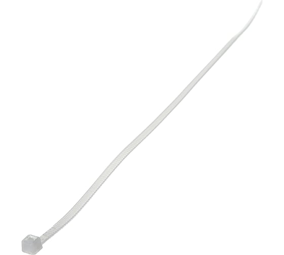 Хомут IEK 2.5x150, нейлон, белый, упаковка 100шт, ИЭК UHH31-D025-150-100